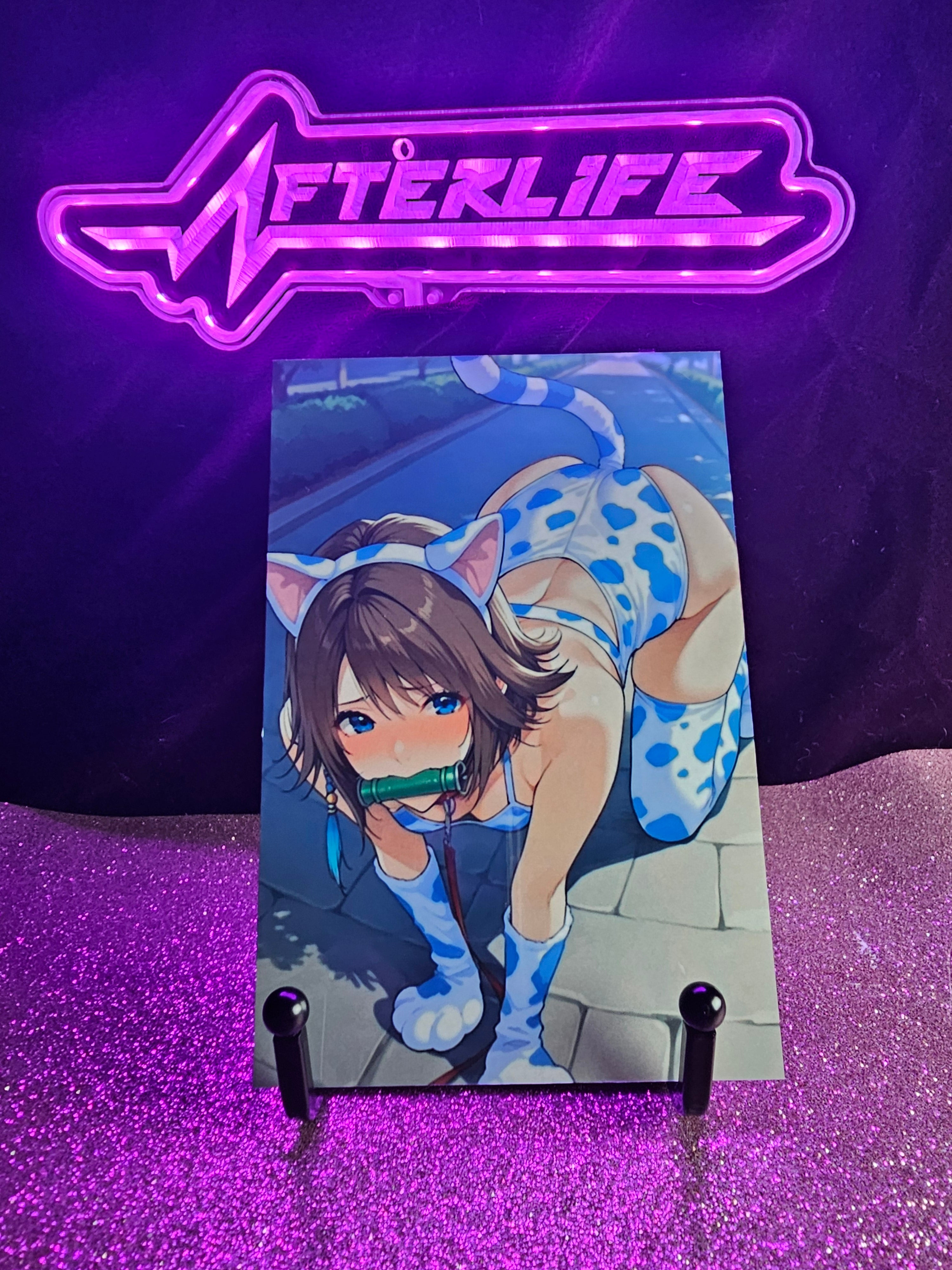 Yuna Ffx 4x6 metal plaque