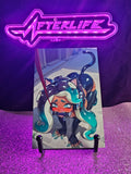 Marina Splatoon 4x6 metal plaque