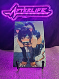 Yuffie ff7 4x6 metal plaque