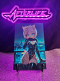 Amy Rose Sonic 4x6 metal plaque