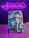 Jinx ARCANE 4x6 metal plaque