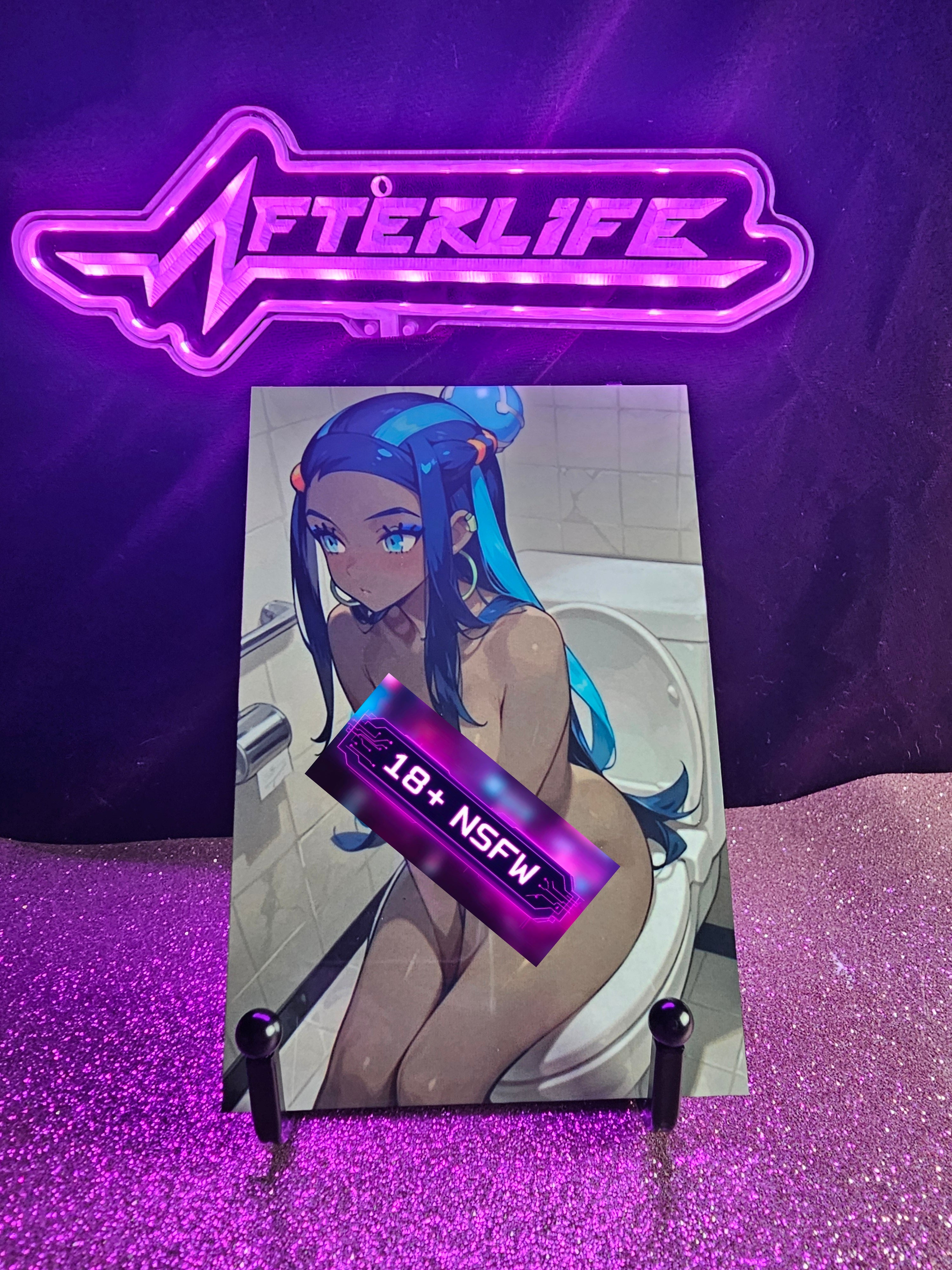 Nessa Pokémon 4x6 metal plaque