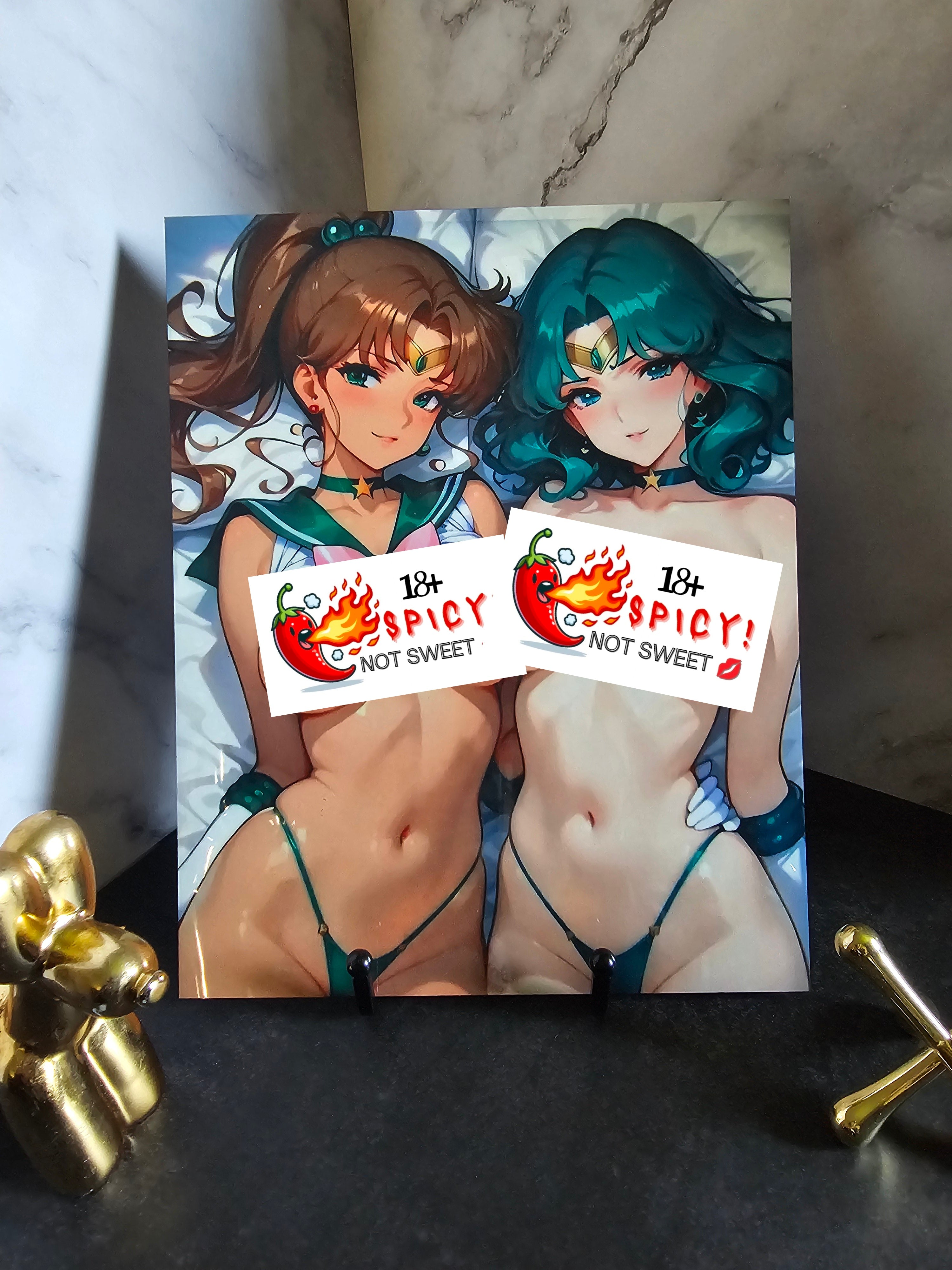Sailor Moon Jupiter Uranus 8x10