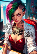 Judy Alvarez Cyberpunk